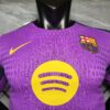 Maglia da allenamento FC Barcellona viola 2025-2026 collo