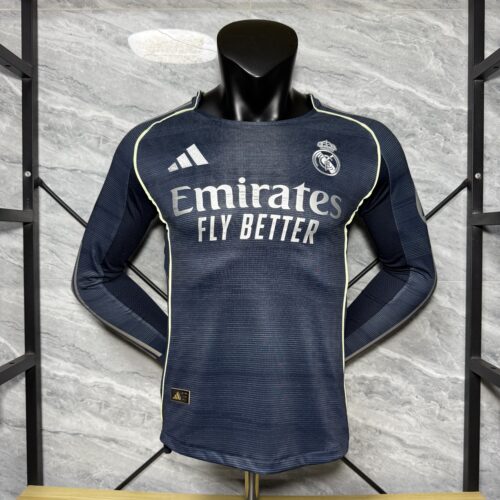 maglia a maniche lunghe Real Madrid 2025-2026