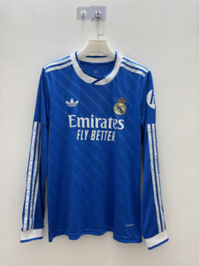 Maglia a maniche lunghe Real Madrid blu 2025-2026 acquistare