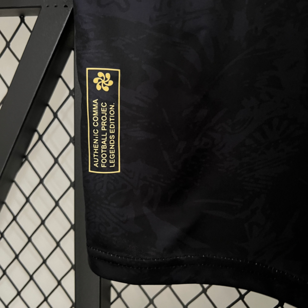 Maglia nera Portogallo 2023 Ronaldo etichetta