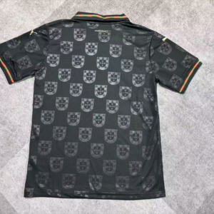 Maglia nera Portogallo 2026-2027 con numero