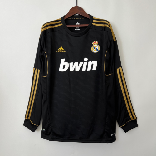 Maglia nera Real Madrid maniche lunghe 2011-2012