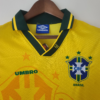 Maglia retro Brasile 1993-1994 Romário collo