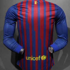 Maglia retro FC Barcellona manica lunga 2011-2012 con numero
