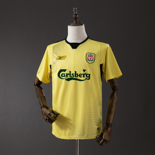 Maglia retrò Liverpool gialla 2004-2005