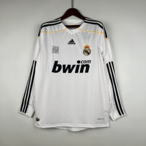 maglia retrò Real Madrid 2009–2010 a maniche lunghe
