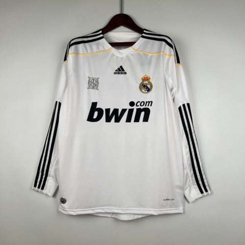 maglia retrò Real Madrid 2009–2010 a maniche lunghe