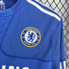 Maglia retrò a manica lunga Chelsea 2009-2010 stemma