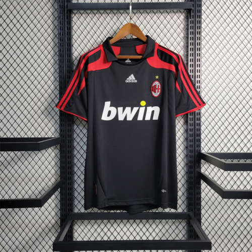 Maglia retro nera AC Milan 2007-2008