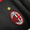 Maglia retrò nera AC Milan 2007-2008 con stemma