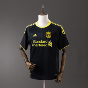 Maglia retro nera Liverpool 2010-2011