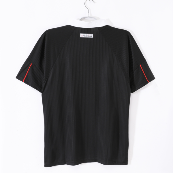 maglia retro Nazionale Inghilterra nera 1998 con numero