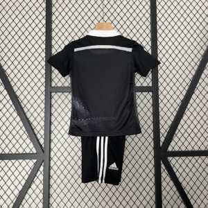 Completo retro bambino Nero Real Madrid 2014-2015 dorso