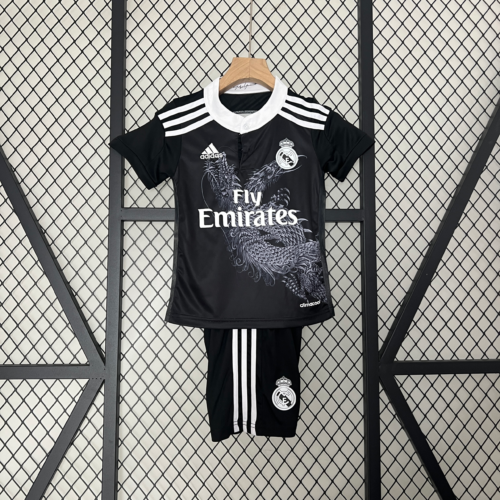 Completo retro bambino Nero Real Madrid 2014-2015