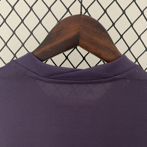 Maglia Inghilterra 2024 Viola collo anteriore