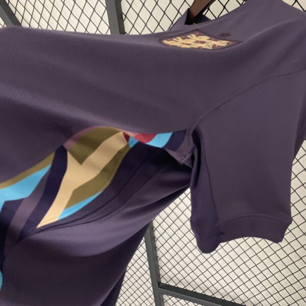 Maglia Inghilterra 2024 Viola laterale