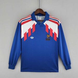Maglia Retro Francia 1988-1990 Manica Lunga