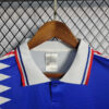 Maglia Retro Francia 1994 colletto anteriore