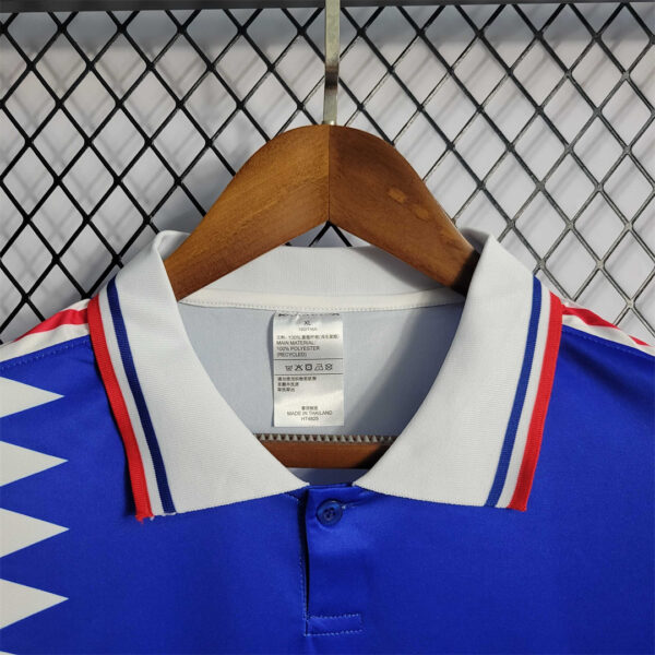 Maglia Retro Francia 1994 colletto anteriore