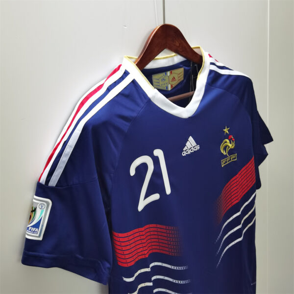 Maglia Retro Francia Sudafrica 2010 laterale
