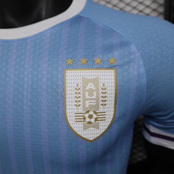 Maglia Uruguay Blu 2024 stemma