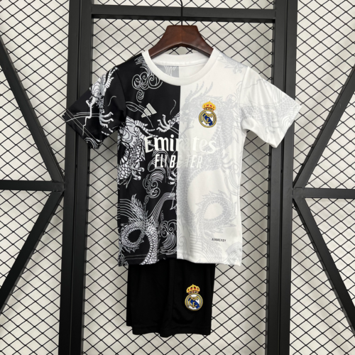 Nuovo Completo bambino Dragon Real Madrid 2025-2026 Nuovo Completo bambino Dragon Real Madrid 2025-2026