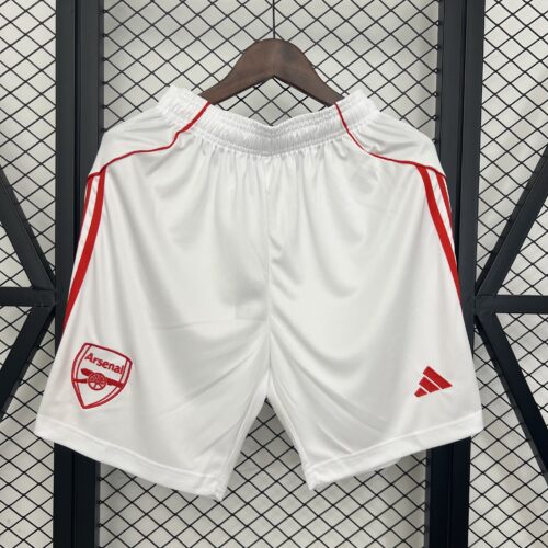 Pantaloncini Bianchi Arsenal 2025-2026