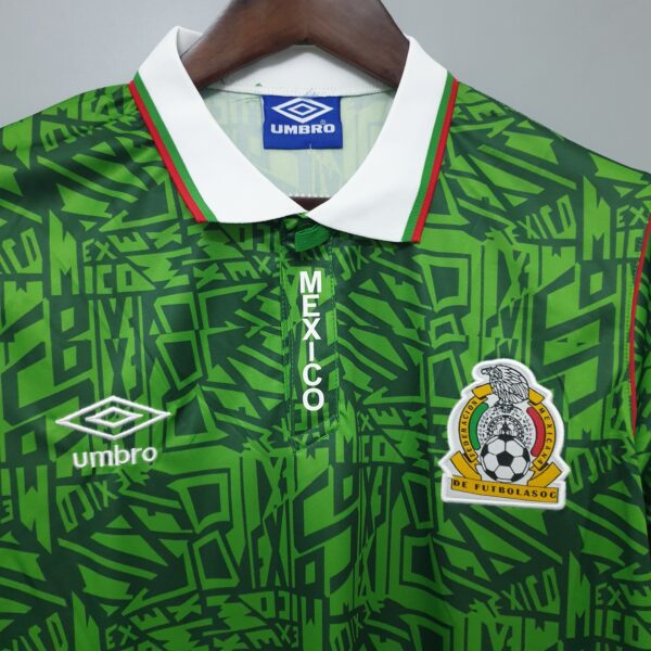 Maglia Retro Messico 1994 verde petto