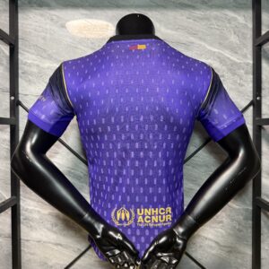 Maglia Kobe FC Barcellona viola 2025-2026 con numero