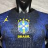 Maglia blu Brasile Mondiale 2026 collo