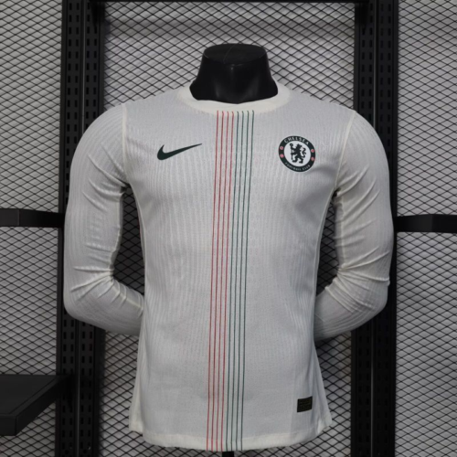 Maglia Bianca Chelsea Manica Lunga 2025-2026 Maglia Bianca Chelsea Manica Lunga 2025-2026