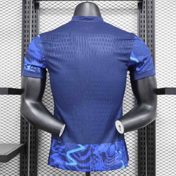 Maglia Atletico Madrid 2024-2025 Blu dorsale