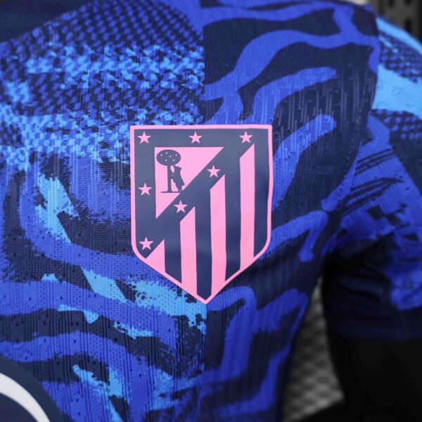 Maglia Atletico Madrid 2024-2025 Blu stemma