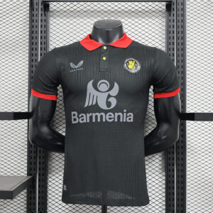 Maglia Bayer Leverkusen Nera 2024-2025