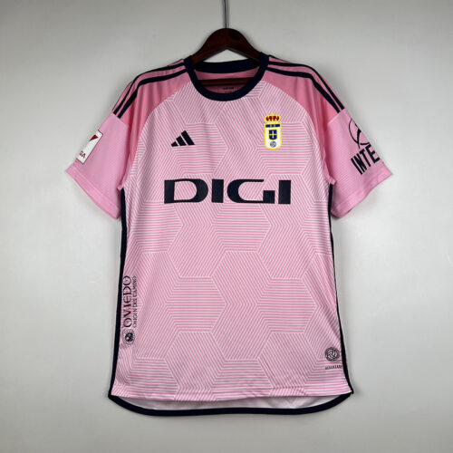 Maglia Real Oviedo Rosa 2023-2024