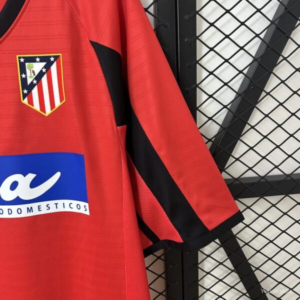 Maglia Retro Atletico Madrid 2001-2002 Rossa manica