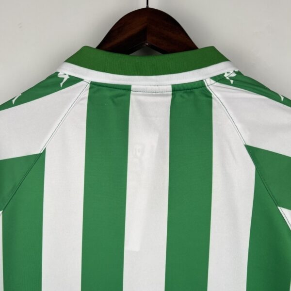 Maglia Retro Real Betis 2000-2001 Gabri collo anteriore