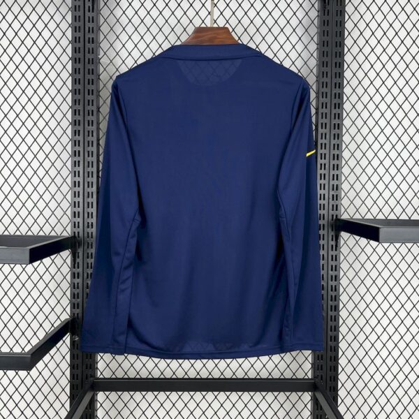 Nuova Maglia Atletico Madrid 2025-2026 Gialla Manica Lunga dorsale