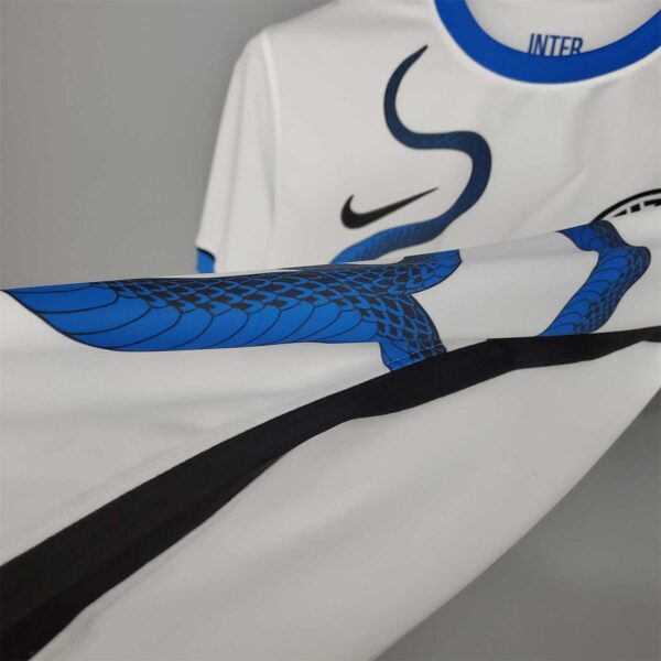 Maglia Inter Milano bianco 2021-2022 laterale