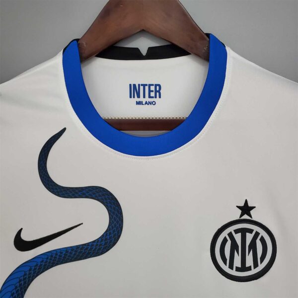 Maglia Inter Milano bianco 2021-2022 petto