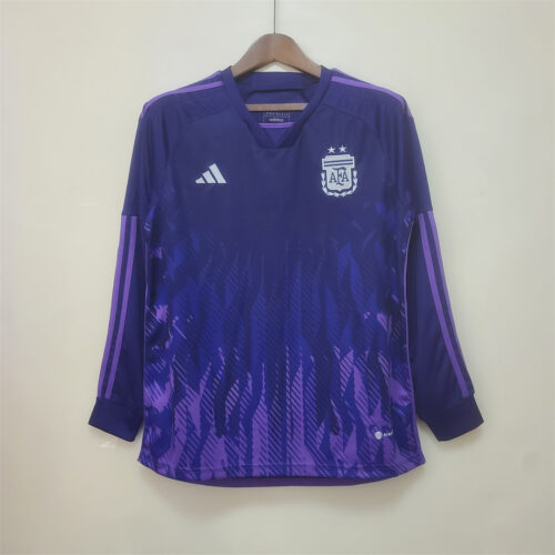 Maglia Viola Argentina 2022 Manica Lunga