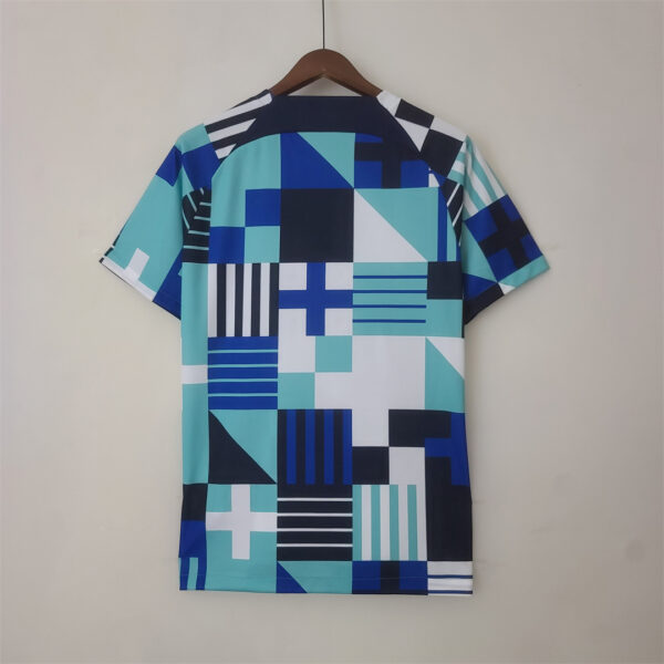 Maglia Portogallo 2022 blu con numero