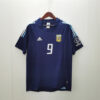 Maglia Retro Argentina Batistuta 2002 blu