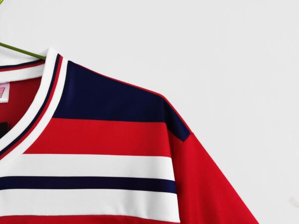 Maglia Retro Inghilterra 1982 rosso spalla