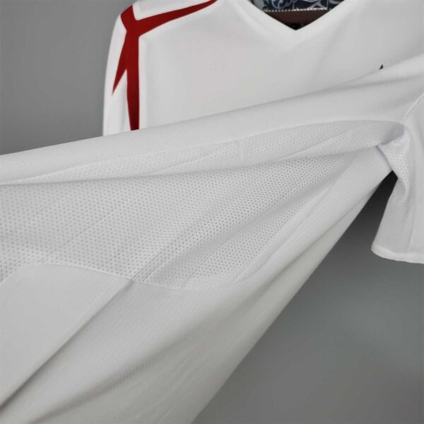 Maglia Retro Inghilterra Bianco 2006 Cannavaro laterale