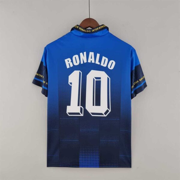 Maglia Retro Inter Milan 1997-1998 Ronaldo con numero