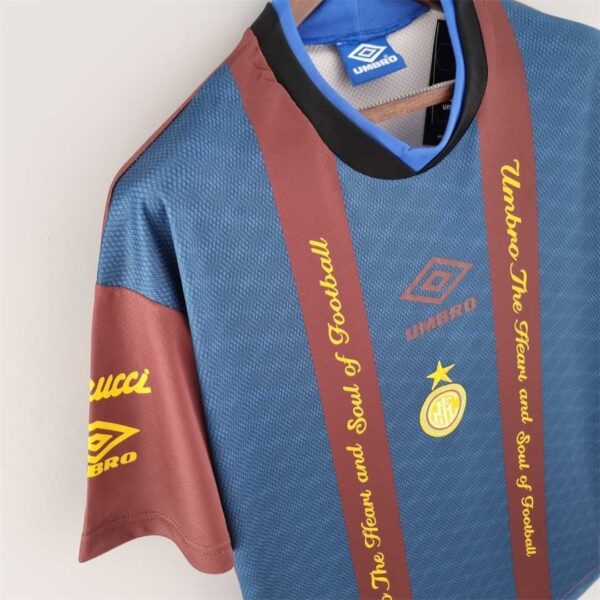 Maglia Retro Inter Milan Rossa 1994-1995 laterale