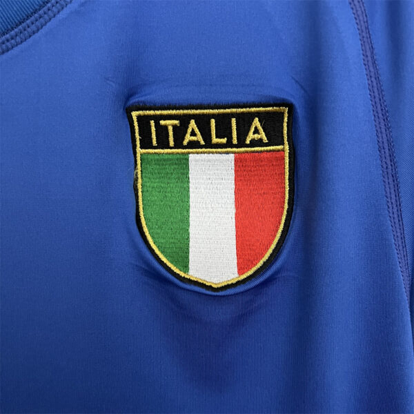 Maglia Retro Italia 2000 Totti stemma