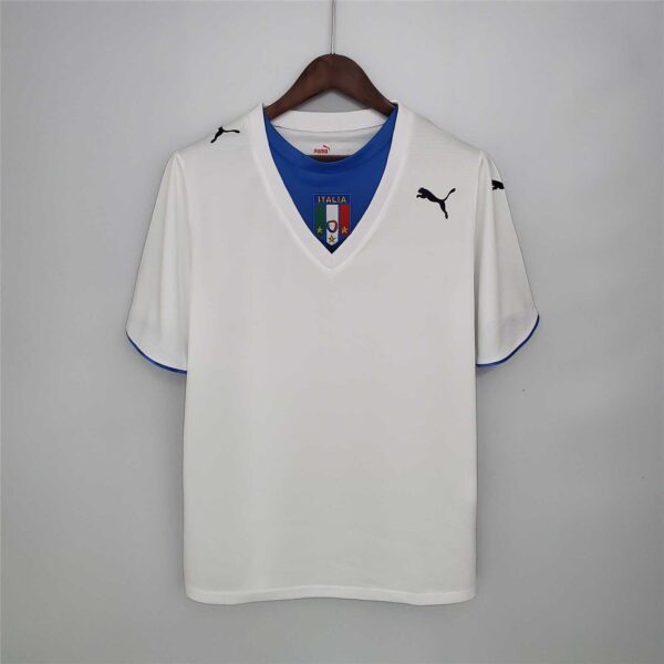 Maglia Retro Italia 2006 Bianco