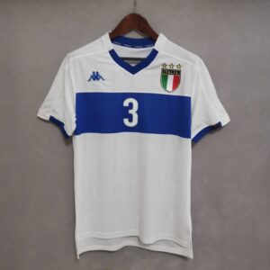 Maglia Retro Italia Bianca 1998-2000